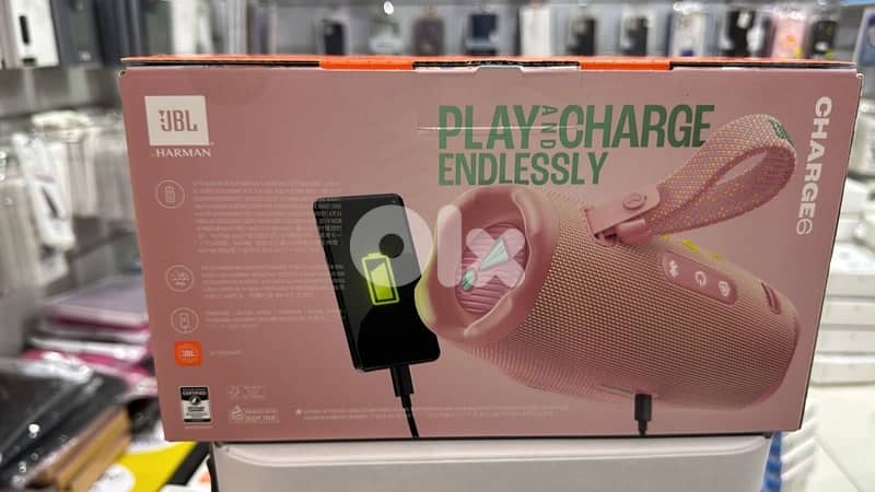 Jbl Charge 6 Pink 1
