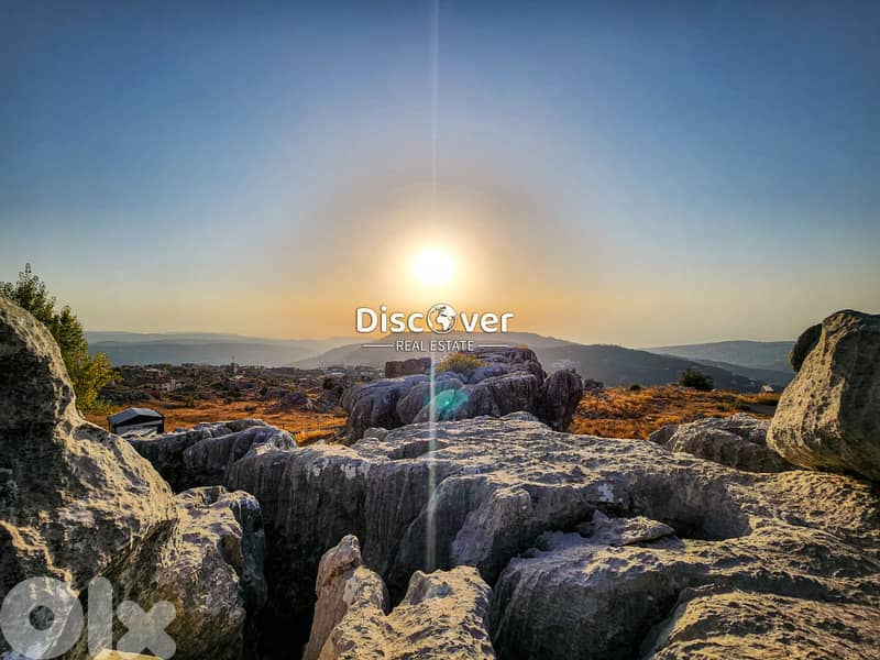 Stunning VIEWS | Prime location  land for sale in Zaarour 0