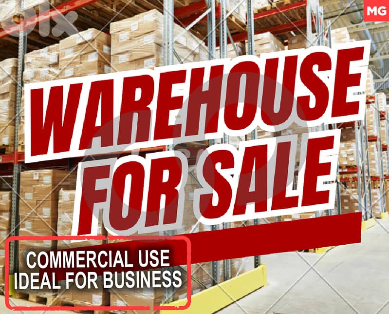 Spacious Warehouse with Prime Location in Batroun Souks! REF#MG126455 0