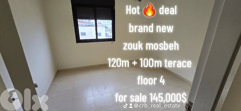 hot deal brand new apa for sale in zoukk panoramic and terace 0