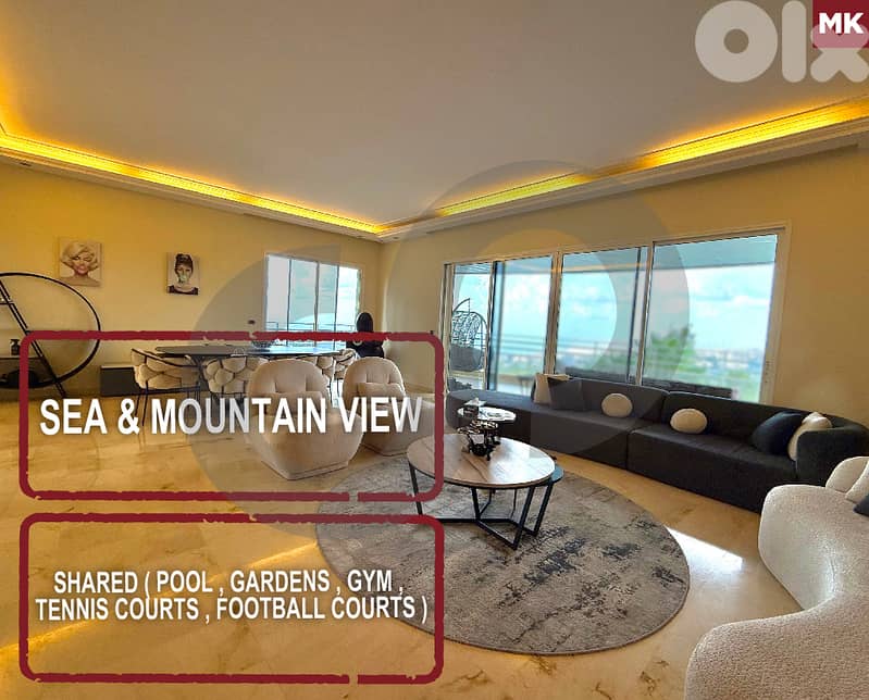 Sea & mountain view-  Dawhet El Hoss REF#MK126460 0