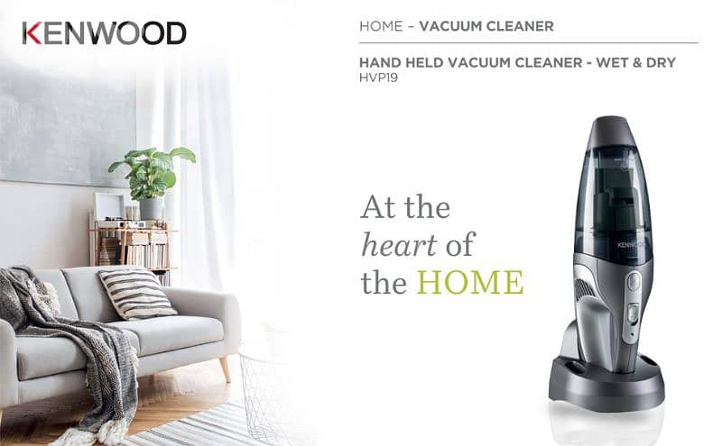 rechargeable vacuum cleaner KENWOOD 1