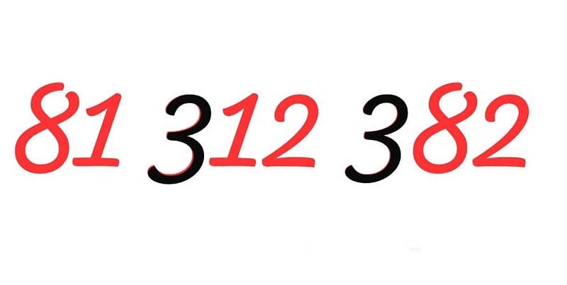 Alfa Special Number      81312382 0