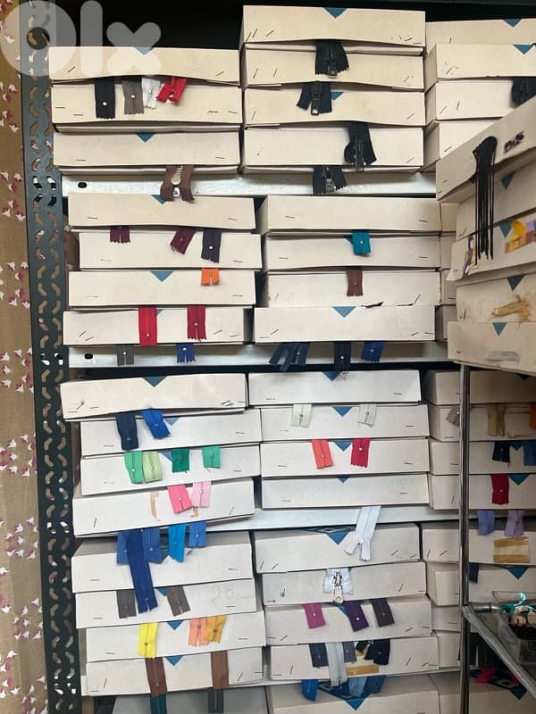 Buttons, zippers, sewing threads & accessories 8