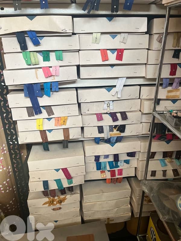 Buttons, zippers, sewing threads & accessories 9