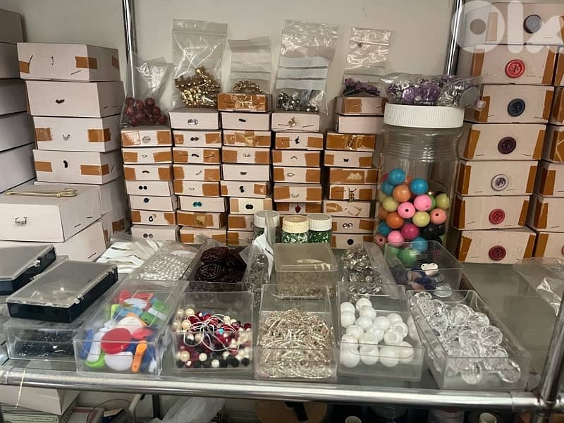 Buttons, zippers, sewing threads & accessories 19