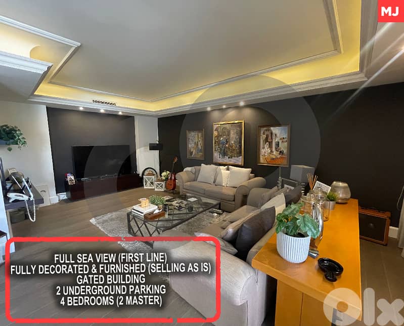 Prime Sea-View Apartment in Manara REF#MJ126470 0