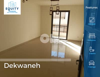 125 SQM Apartment For Rent In Dekwaneh شقة للإيجار #JR209059
