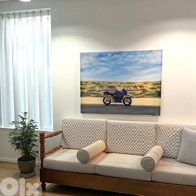 Large acrylic Handmade painting