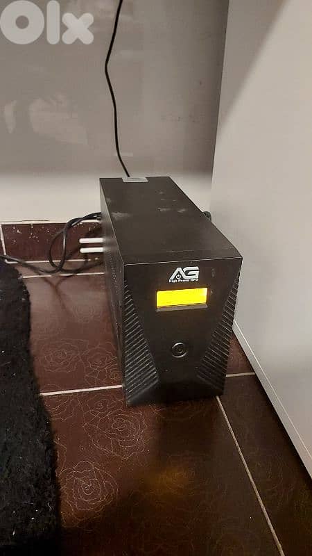 gaming computer with monitor and all accessories 3