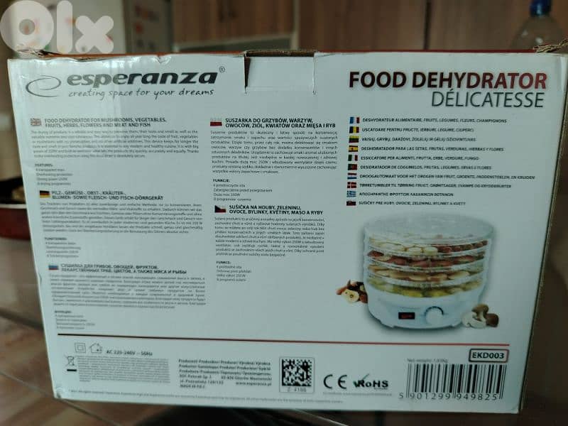 مجفف فواكة وخضار foor dehydrator 1