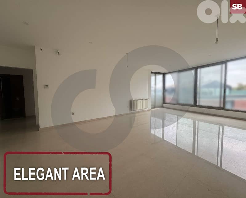 pristine 185 m² apartment located in the heart of Hazmieh REF#SB126498 0