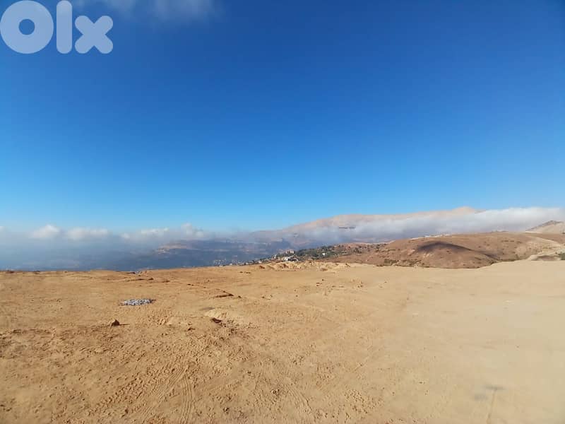 L19285 - Land With A Panoramic View For Sale In Zaarour 1