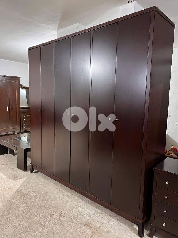 اوضة نوم شغل جورج متى ملبسة قشرة زان 0