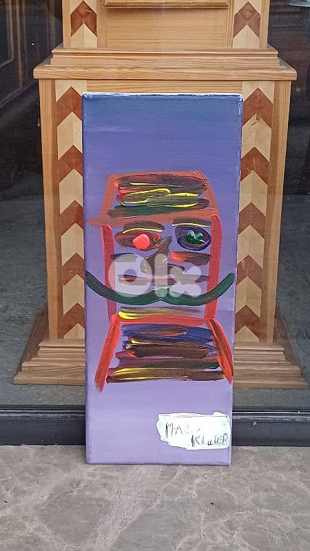 لوحة رسم اكريليك 0