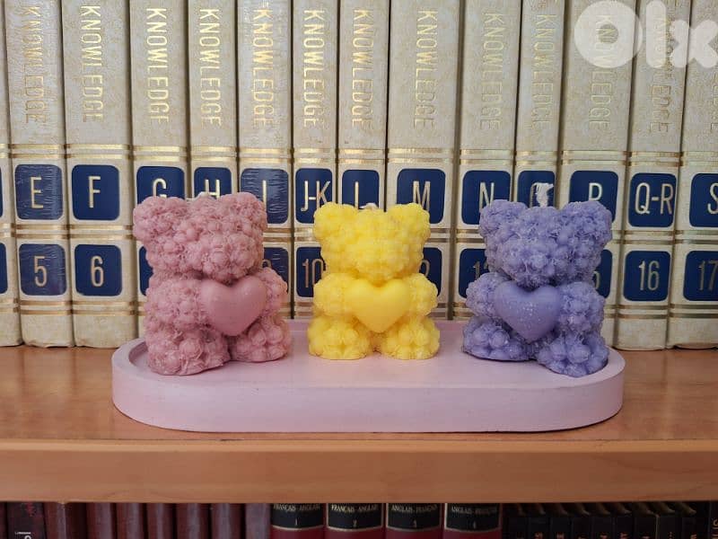 candle and concrete 1