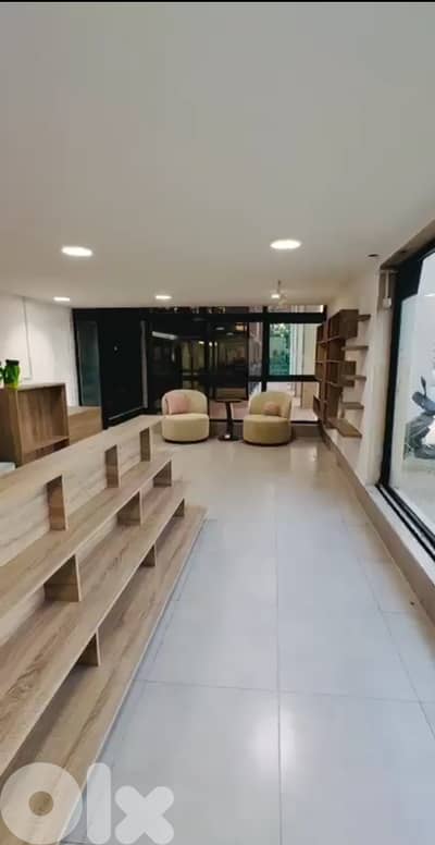 zahle highway shop fully decorated 140m for rent prime location #5901