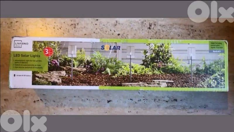 LED solar lights Garden or Balcony 0