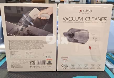 YESIDO VACUUM CLEANER WITH A MULTIFUNCTIONAL NOZZLE,