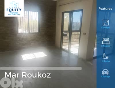 110 SQM Apartment For Sale In Mar Roukoz Dekwaneh شقة للبيع #JR209853
