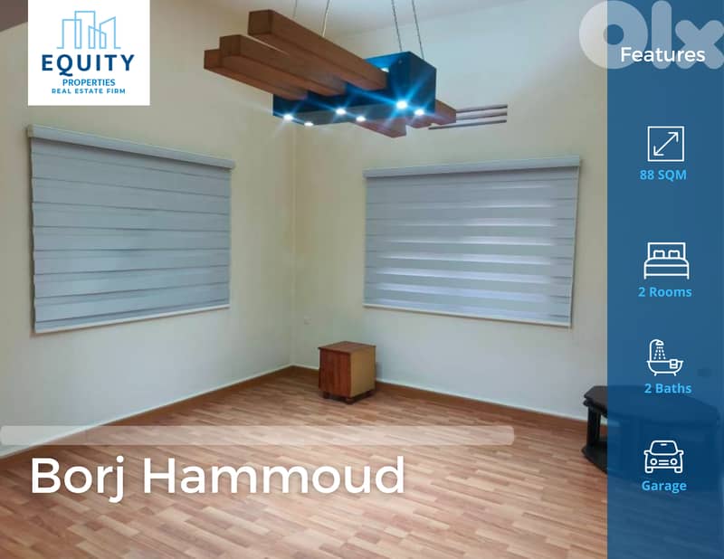 88 SQM Apartment For Sale In Borj Hammoud شقة للبيع #JS2099195 0