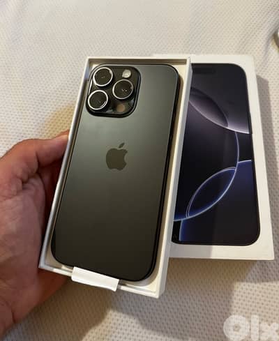 Iphone 16 Pro max 256gb بحالة الجديد