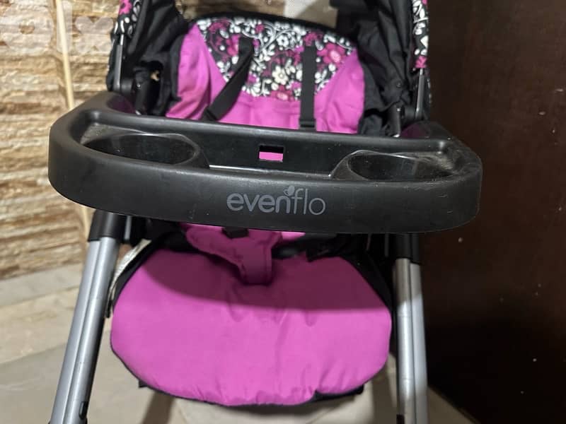 عرباية اطفال evenflo 2