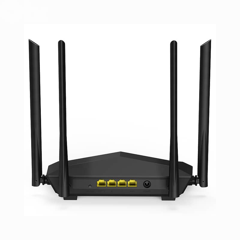 Tenda Router Gaming Ac6 Ac1200 Smart Dual band 2.4Ghz, 5Ghz 4 Antennas 4