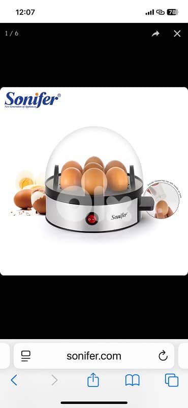 cooker stainless steel automatic electric egg boiler steamer 6