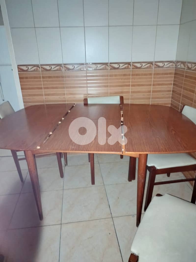 Dining table and chairs 2