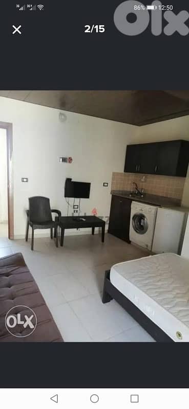 rooms furnished in Bouar main road for rent 275$/month