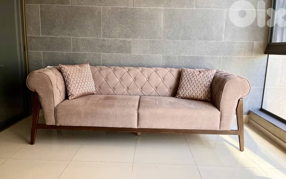 Salon set (4 pieces) - sofas and bergeres صالون 1