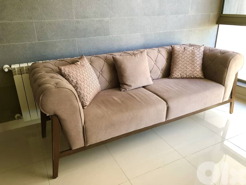 Salon set (4 pieces) - sofas and bergeres صالون 6
