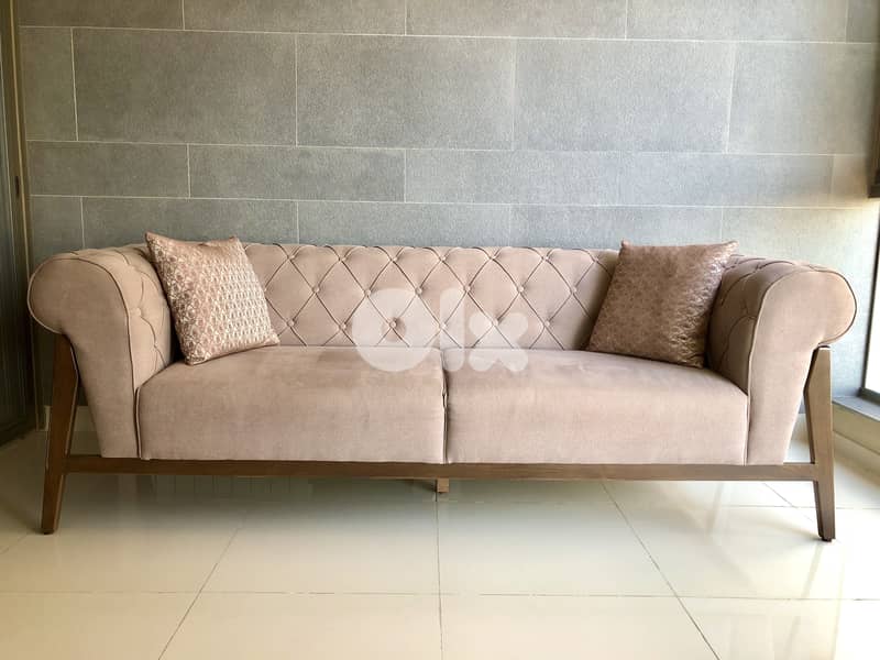 Salon set (4 pieces) - sofas and bergeres صالون 7