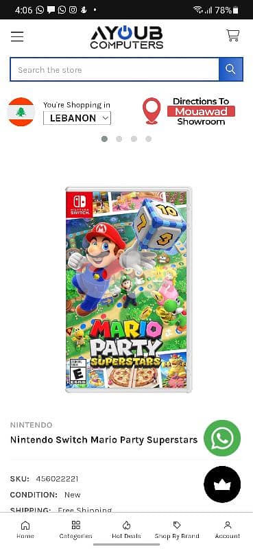 The Nintendo Switch OLED With Three games and a protective case l 1