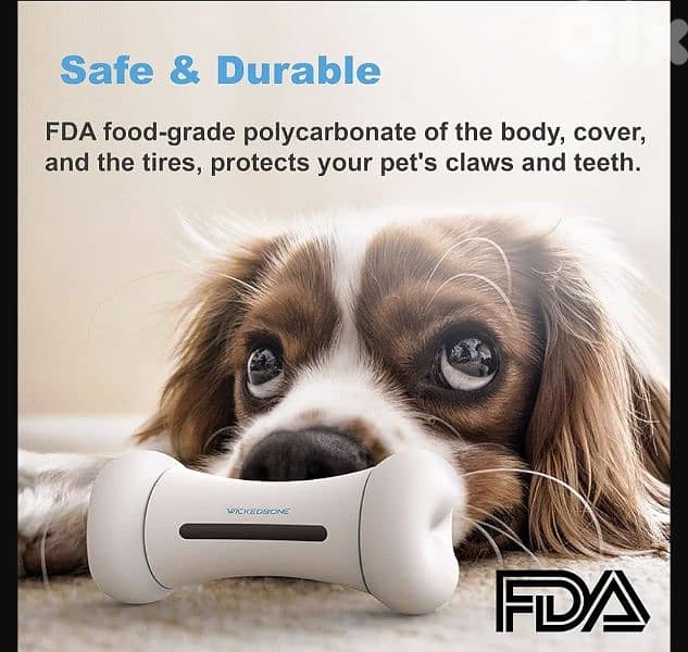 Wickedbone Smart Bone, Automatic & Interactive Toy for Dog/4$ delivery 3