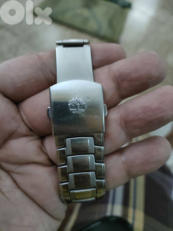 TIMBERLAND steel cronograph watch 4