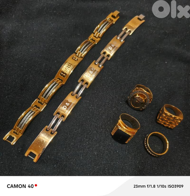 Plaqué or garentie , bijoux 3