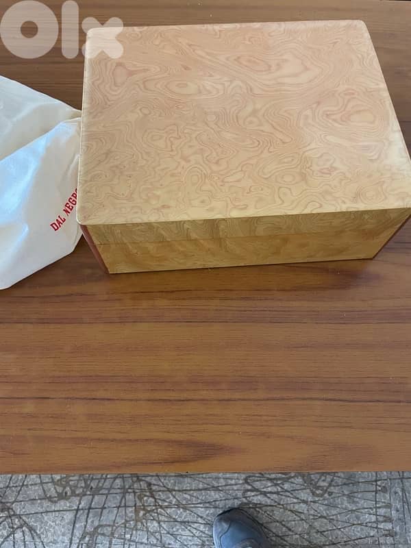 cigar box branded Dal Negro made in Italy 0