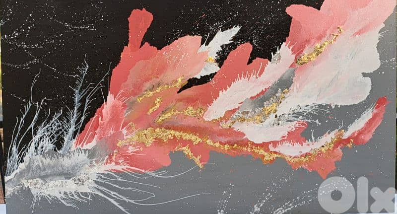 acrylic painting 120 cm x70 cm 0