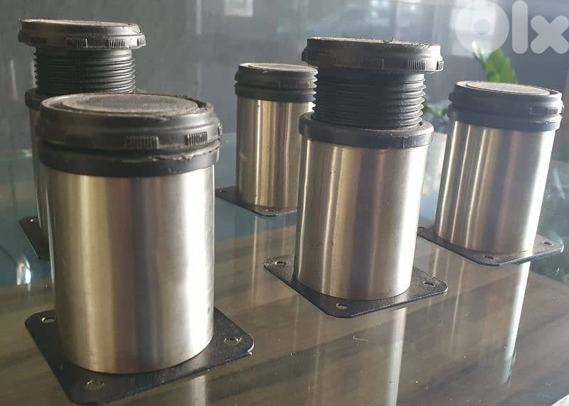 Stainless steel legs for table and sofa 5 pcs 8$ b. ashrafiye 03723895 0