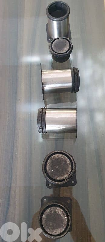 Stainless steel legs for table and sofa 5 pcs 8$ b. ashrafiye 03723895 2