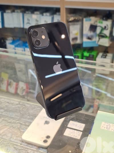 Used iphone 12 128 gb black  battery changed