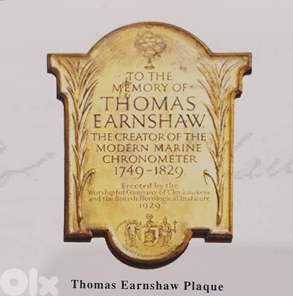 EARNSHAW automatic SWISS MADE CLOCK GENIUNE LEATHER 7