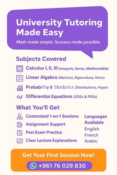 Mathematics tutor