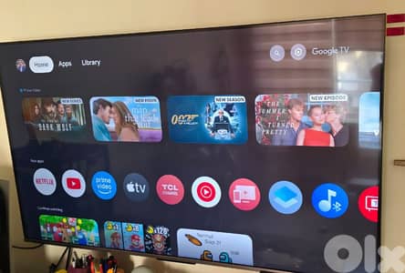 Smart TCL TV 55' Q led C 635