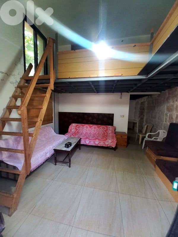 Furnished studio for rent in klayaat 0