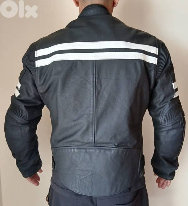OUTTREK RACING jacket •Made in Germany  •Genuine Leather  •2 Layers, 0