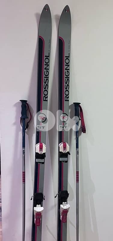 Rossignol ST Competition Skis – 185 cm with Killy Poles 0
