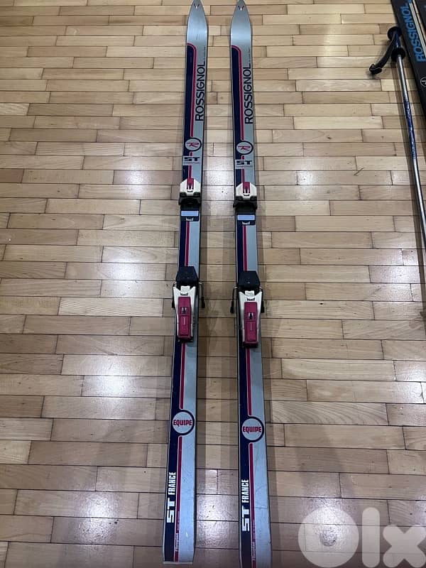 Rossignol ST Competition Skis – 185 cm with Killy Poles 3